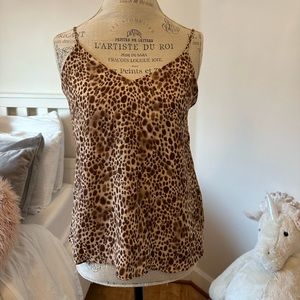 Cheetah Print Camisole Top